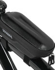Bolso Bicicleta Tubo Impermeable Negro