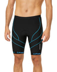 Short de Ciclismo Negro Azul Hombre - Four Santic