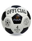 Balón de Futbol N°4 Four Oficial Blanco Negro