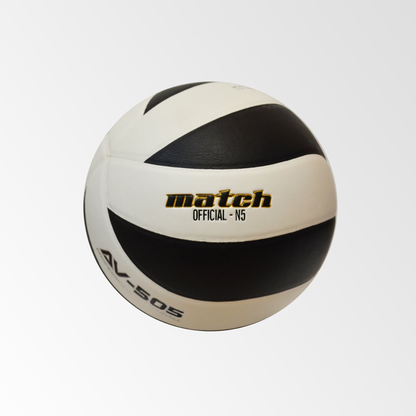 Balón Volley Match Soft Pu Negro-Blanco