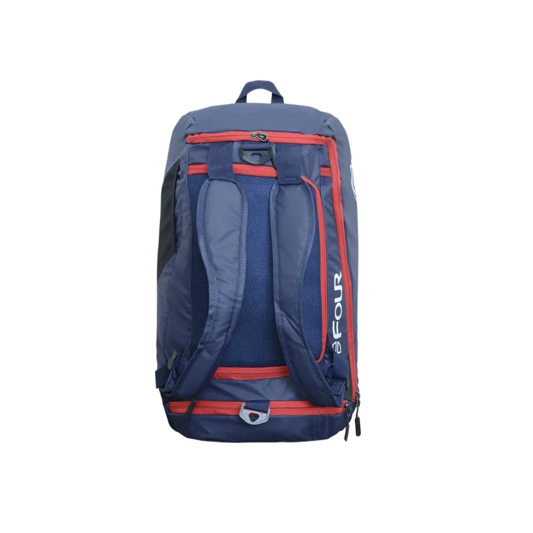 Bolso Mochila Deportivo Multifuncional Four Azul Rojo