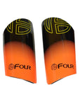 Canilleras de Futbol - Four Xtrem Naranjo Negro