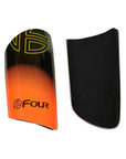 Canilleras de Futbol - Four Xtrem Naranjo Negro
