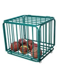 Carro Porta Balones Jaula con Ruedas - 80x60x70 cm