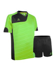 Camiseta de Futbol y Short - Verde Lima Negro - Four Torino