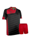 Camiseta de Futbol y Short - Negro Rojo - Four Torino