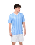 Camiseta de Futbol + Short - Celeste Blanco - Modelo Manchester City Local