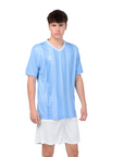 Camiseta de Futbol + Short - Celeste Blanco - Modelo Manchester City Local