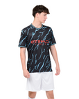 Replica Manchester City Visita - Negro Relampago (Solo Camiseta)