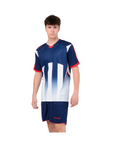 Camiseta de Futbol y Short - Azul Marino Blanco - Four Watford