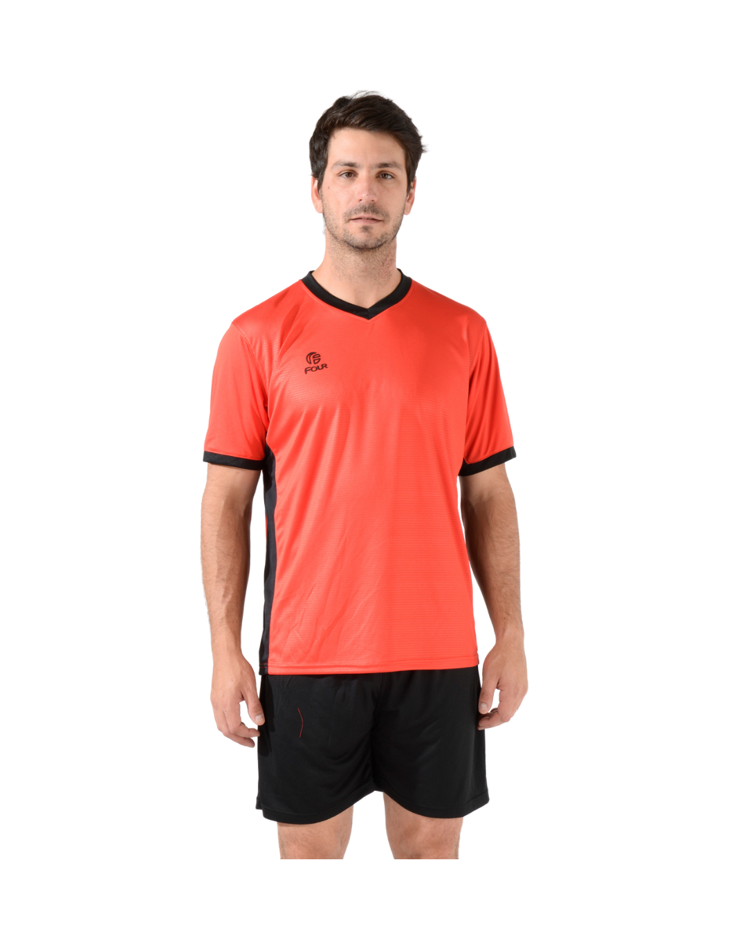Camiseta de Futbol y Short - Rojo Negro - Tottenham