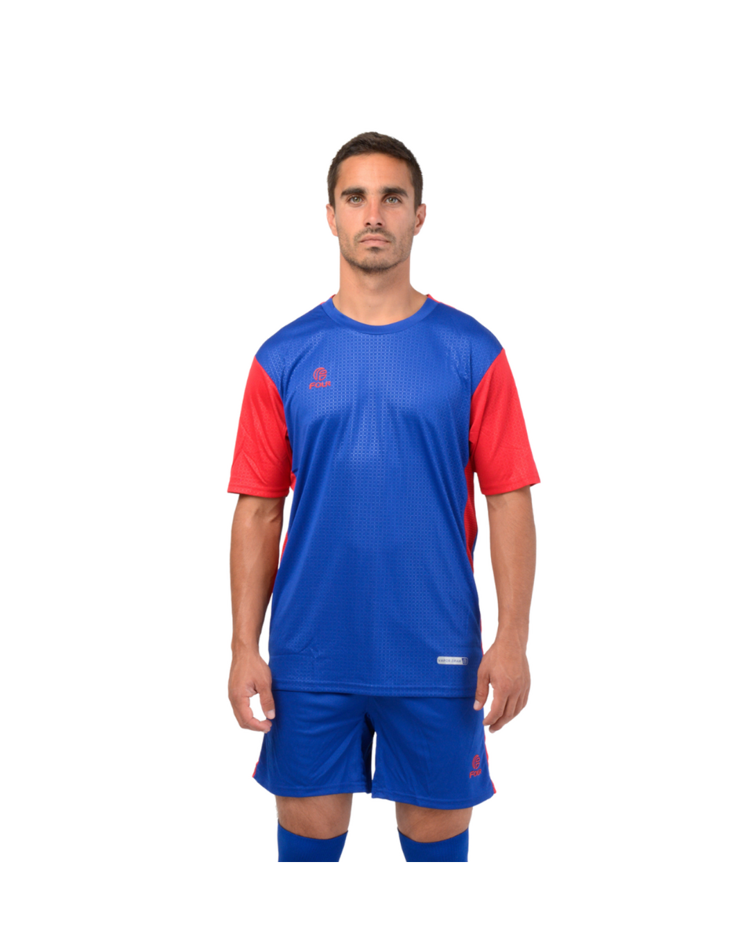 Camiseta de Futbol y Short - Azul Chile Rojo - Four Empoli