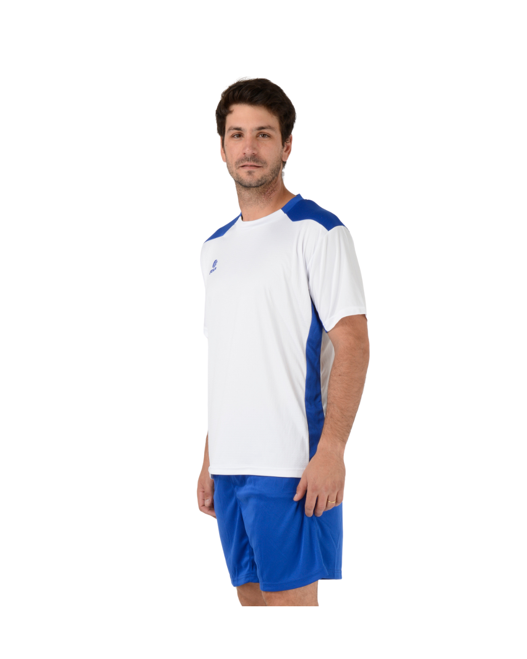 Camiseta de Futbol y Short - Blanco Azul - Four Betis