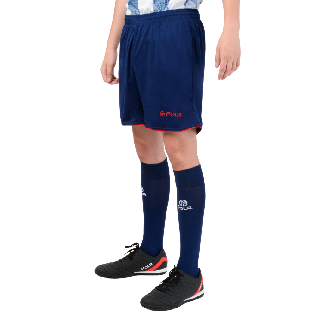 Camiseta de Futbol y Short - Azul Marino Blanco - Four Watford