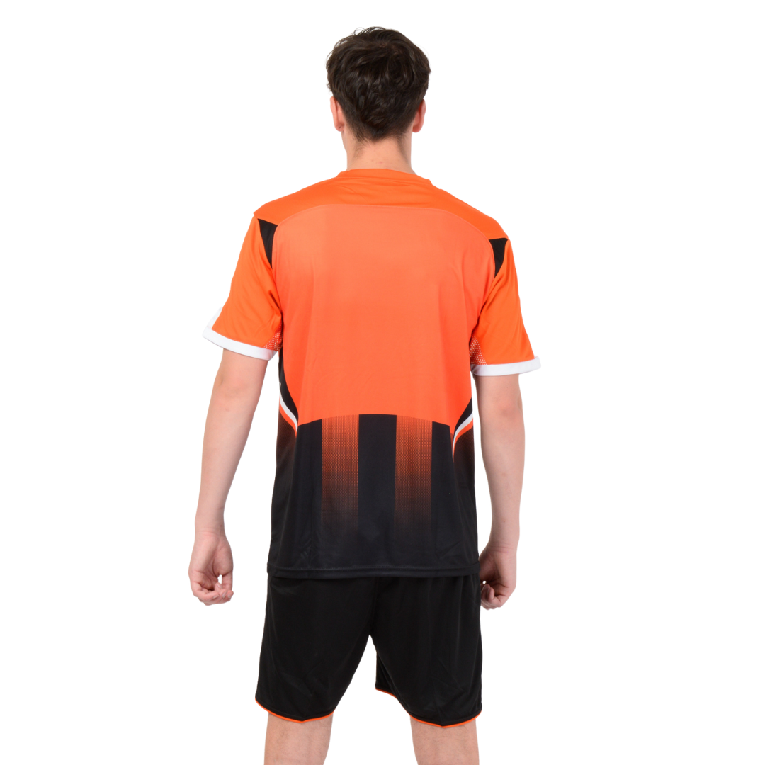 Camiseta de Futbol y Short - Naranjo Negro - Four Watford