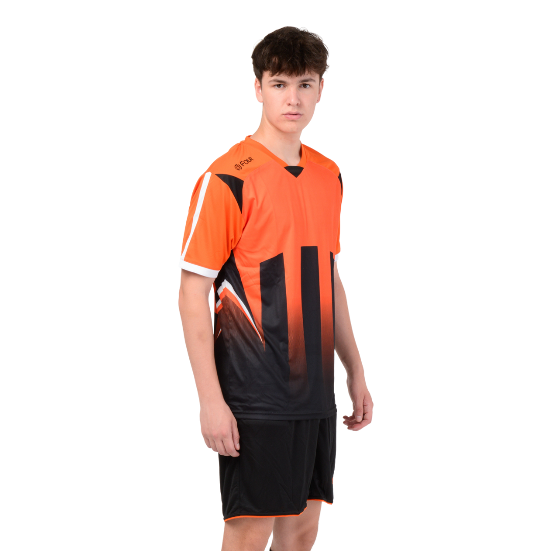 Camiseta de Futbol y Short - Naranjo Negro - Four Watford