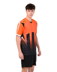 Camiseta de Futbol y Short - Naranjo Negro - Four Watford