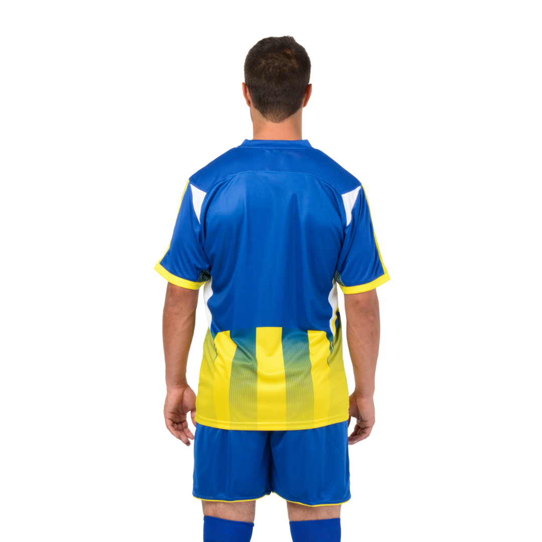 Camiseta de Futbol y Short - Azul Rey Amarillo - Four Watford
