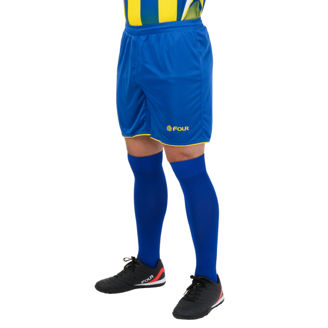 Camiseta de Futbol y Short - Azul Rey Amarillo - Four Watford