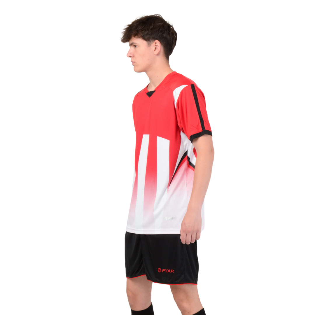 Camiseta de Futbol y Short - Rojo Blanco Negro - Watford