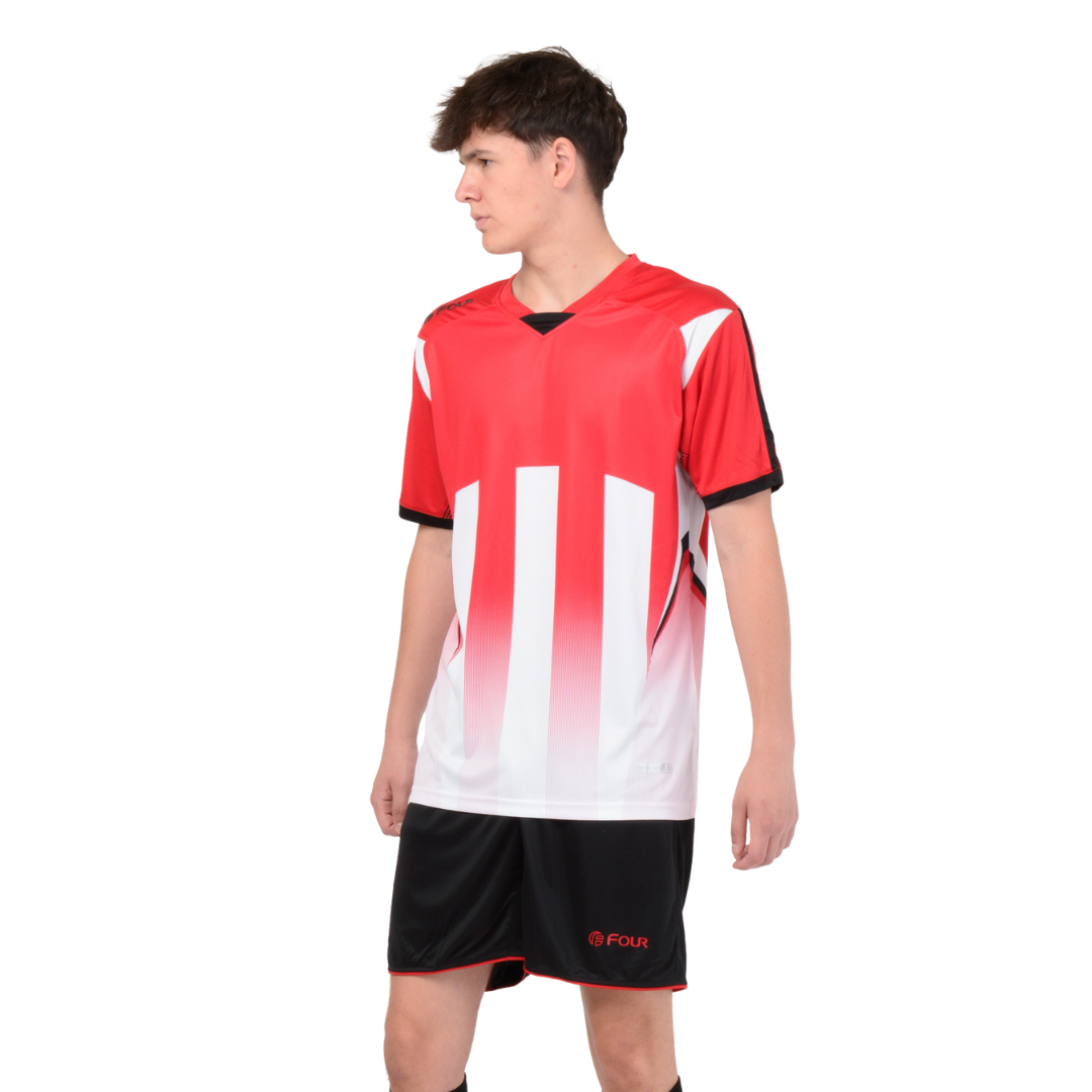 Camiseta de Futbol y Short - Rojo Blanco Negro - Watford