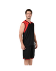 Uniforme de Basquetbol Negro Rojo - Four Houston