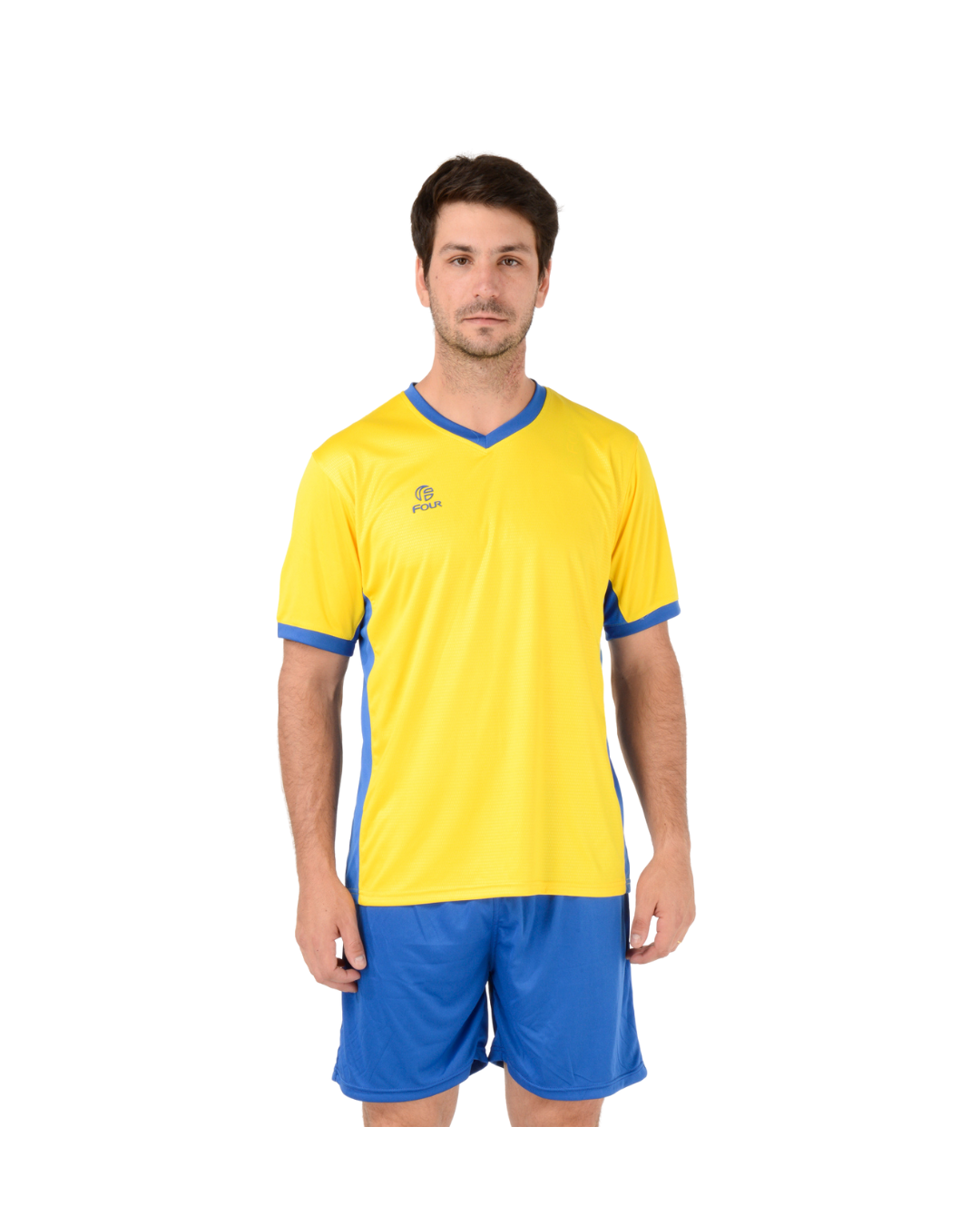 Camiseta + Short - Amarillo Azul Rey - Set Tottenham