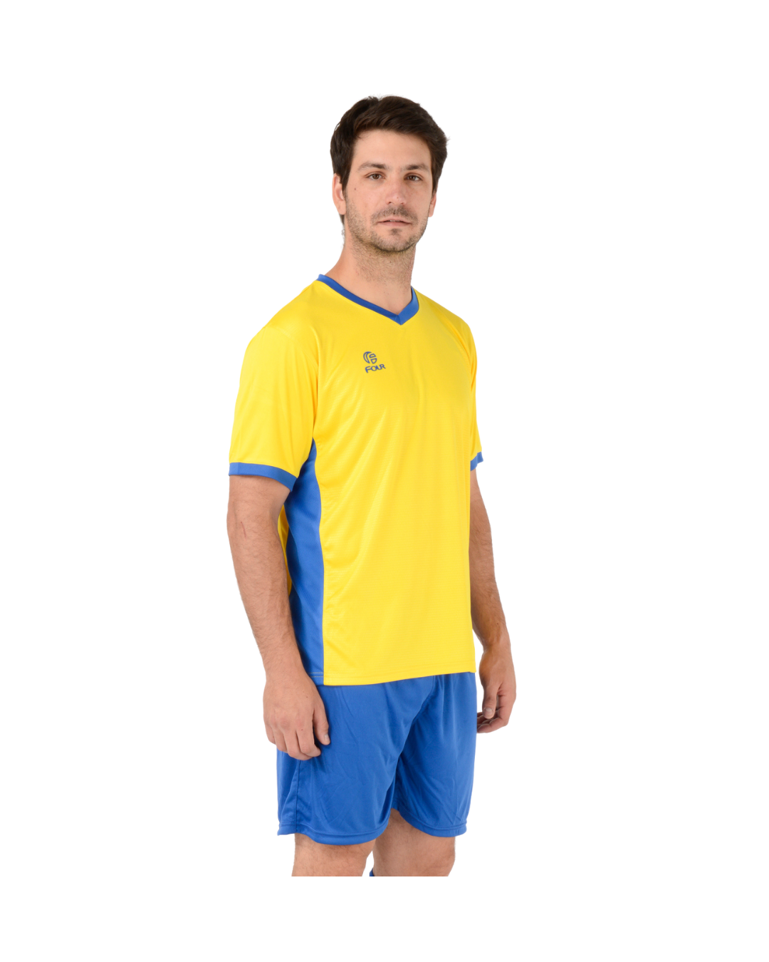 Camiseta + Short - Amarillo Azul Rey - Set Tottenham