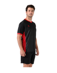 Camiseta de Futbol y Short - Negro Rojo - Tottenham