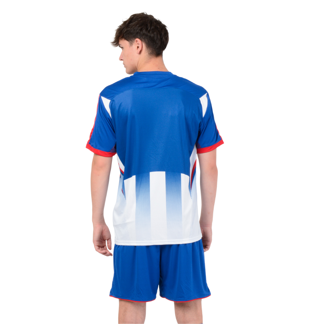 Camiseta de Futbol y Short - Azul Rey Rojo - Four Watford