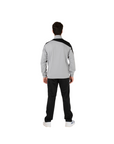 Buzo Deportivo Gris Negro Four Mónaco