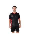 Camiseta de Futbol y Short - Negro Rojo - Tottenham