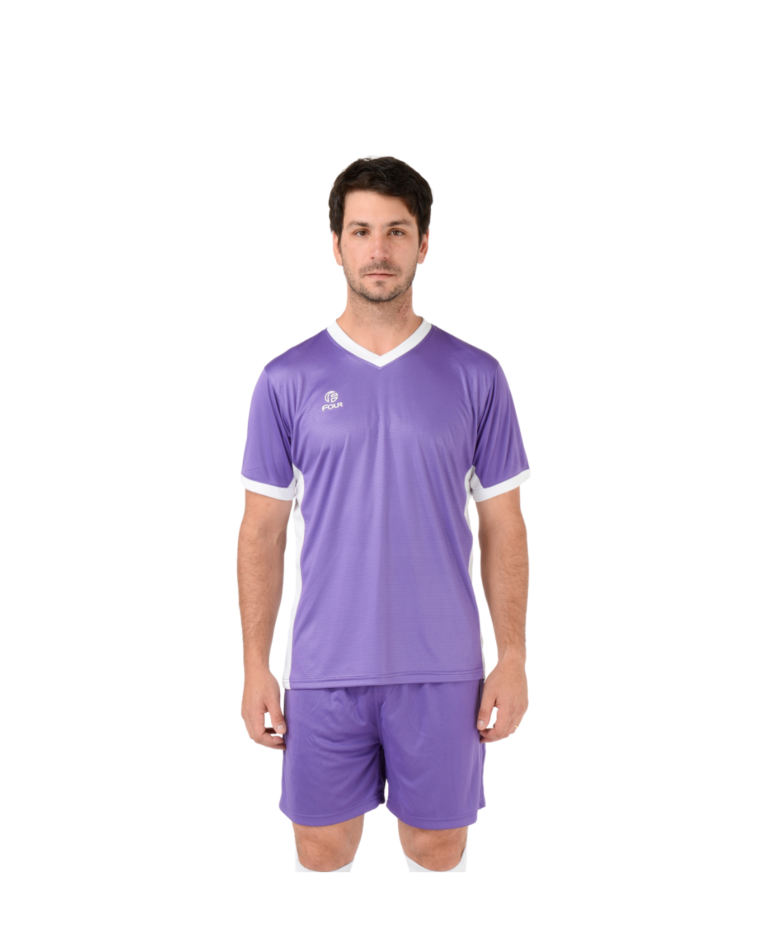 Camiseta de Futbol y Short - Morado Blanco - Tottenham