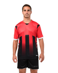 Camiseta de Futbol y Short - Rojo Negro - Four Watford