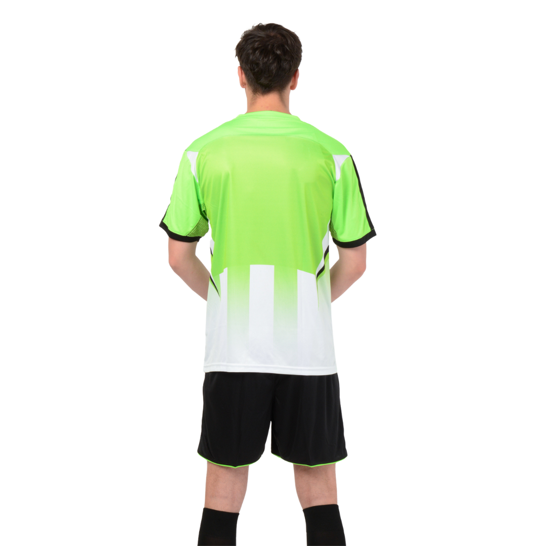 Camiseta de Futbol y Short - Verde Lima Blanco Negro - Watford