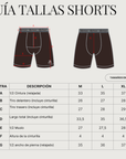 Boxer de Compresión Negro Gris Four