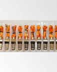 pack de silbatos metalicos marca gold