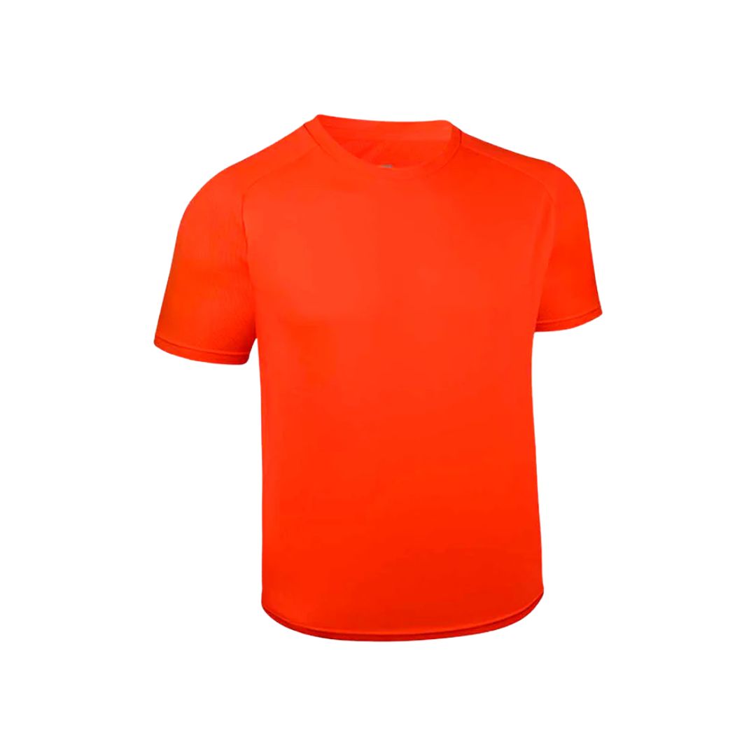 Polera Dryfit Naranja Fosforescente - Four – Tienda Four