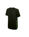 Polera Deportiva Negro Verde Neón - Four