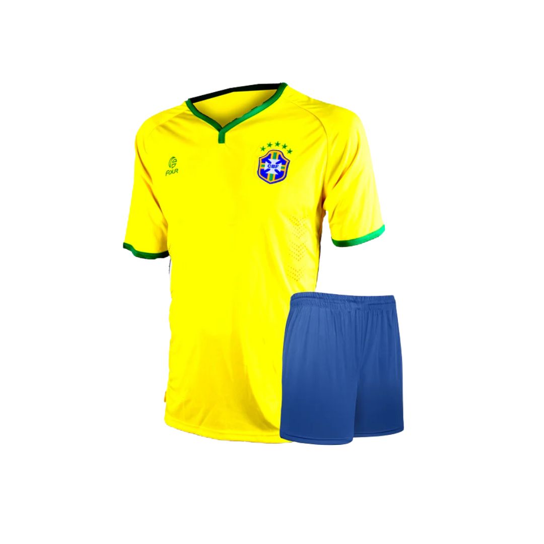 Conjunto de Fútbol Adulto: Replica Selección de Brasil Camiseta