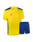 Camiseta de Futbol y Short - Amarillo Azul Rey - Four Palermo