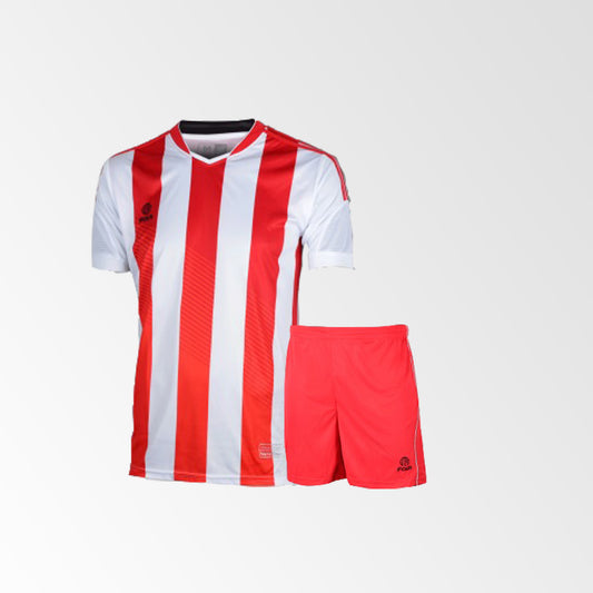 Pack 14 Camisetas de Fútbol y Short Four Set Argentina Rojo Blanco Talla M/14