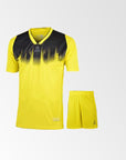 Camiseta de Fútbol y Short - Amarillo Negro - Four Benfica - Talla M