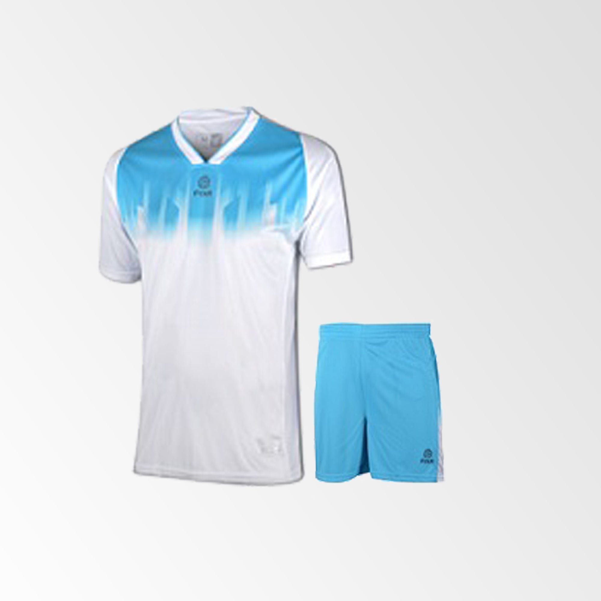 Camiseta de Fútbol y Short Blanco Celeste - Four Benfica - Talla M