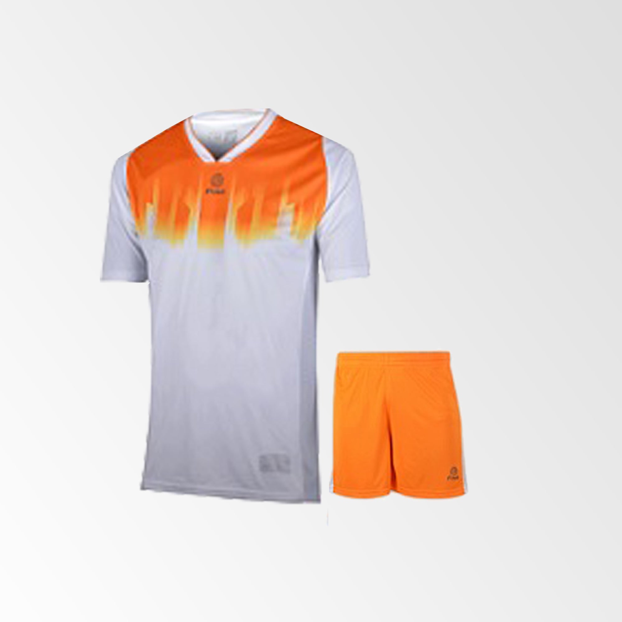 Camiseta de Futbol y Short - Blanco Naranjo - Four Benfica - Talla M