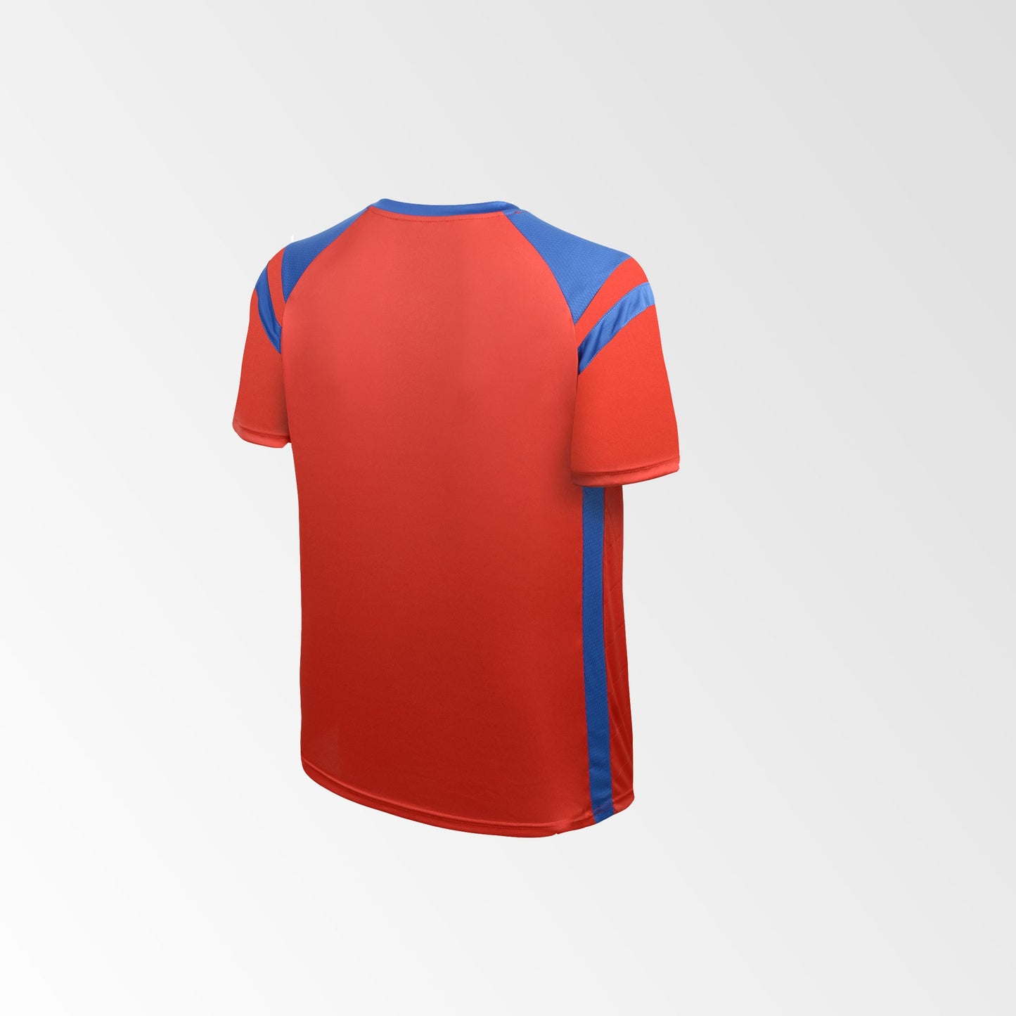 Camiseta de Futbol y Short Modelo High Five Rojo Azul (Niños - Juveniles)