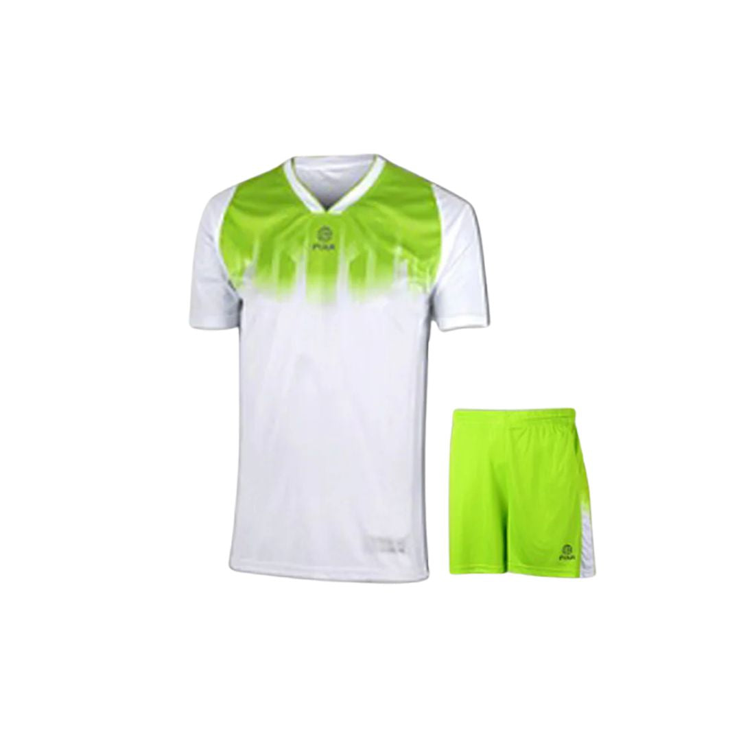 Camiseta de Futbol y Short - Blanco Verde Lima - Four Benfica - Talla M