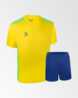 camiseta de futbol palermo amarillo verde