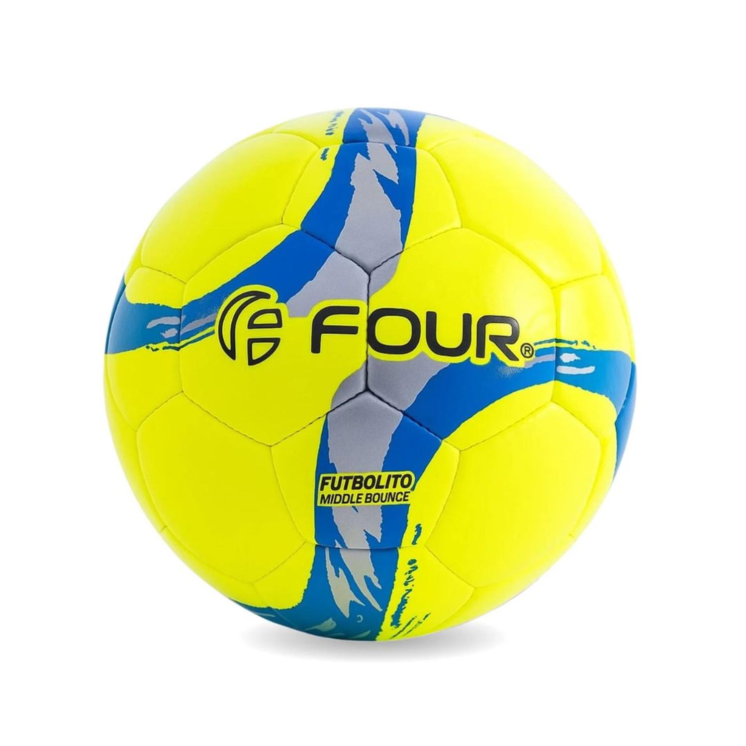 Balón de Futbolito Bote Medio N°4 Amarillo