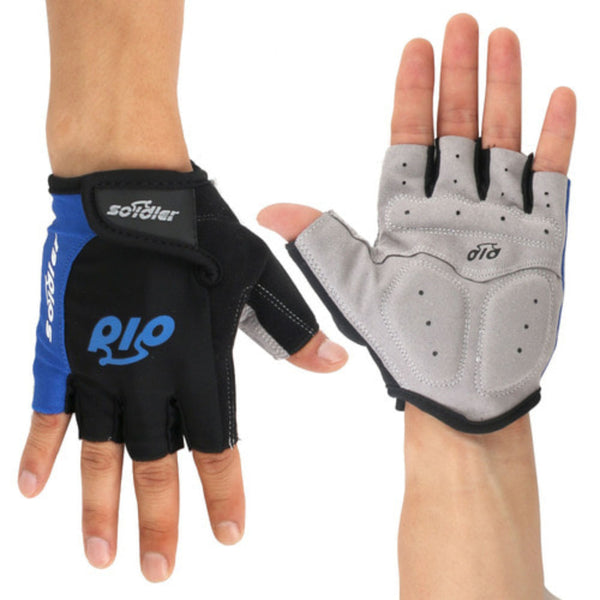 Guantes de Ciclismo sin Dedos - Soldier Río
